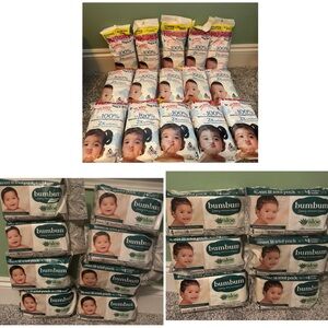 Huggies and BumBum diapers Size 3 and 4 with Coupons